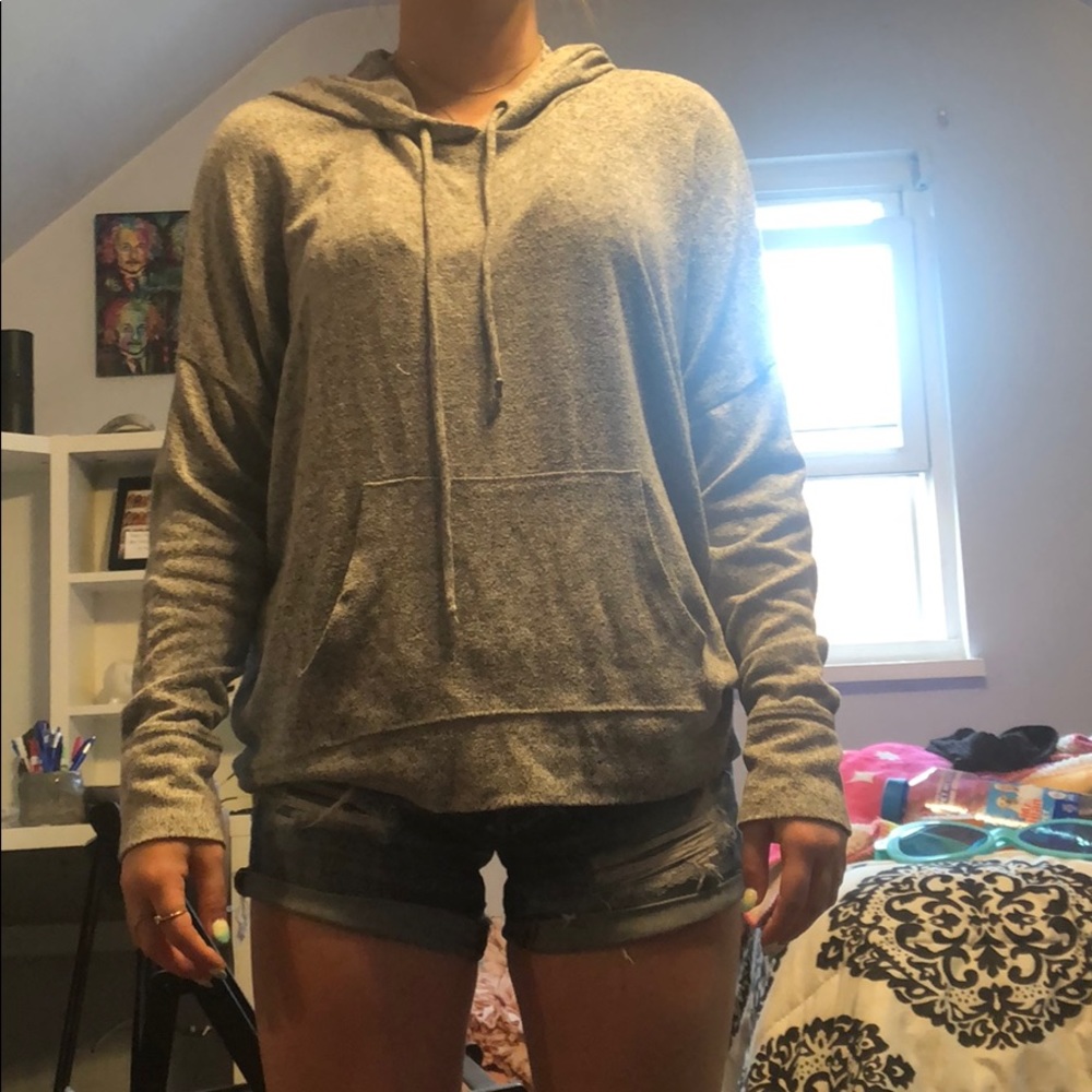 Gray sweater